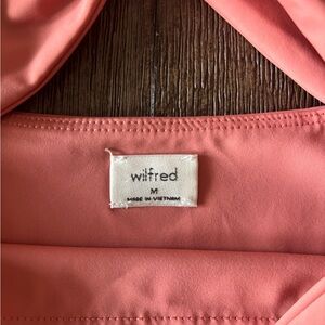 Wilfred Aritzia Noe Tie-Front Cutout Bodysuit
One-Piece Swimsuit Moroccan Spice